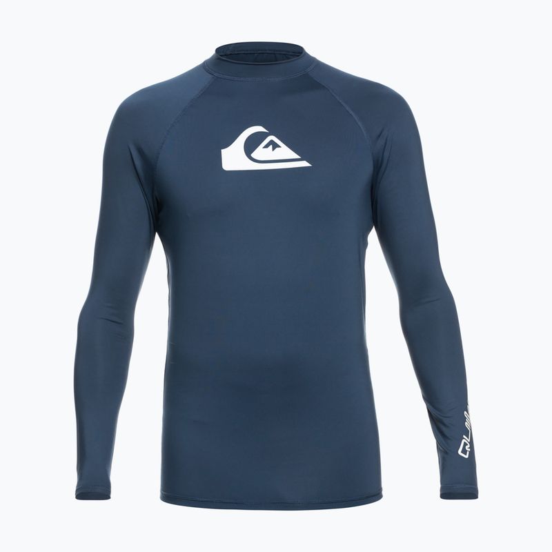 Детска блуза за плуване Quiksilver All Time Navy Blue EQBWR03213-BSN0