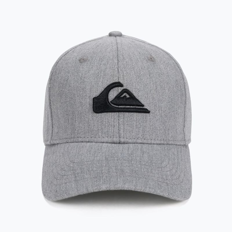 Детска бейзболна шапка Quiksilver Decades Youth light grey heather 2