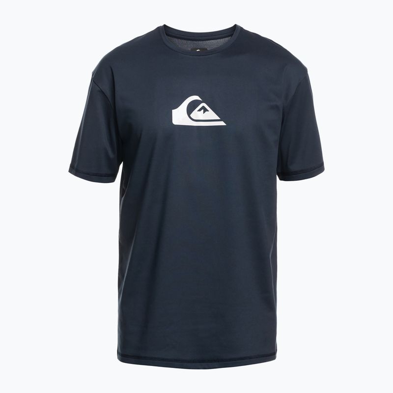 Мъжка тениска Quiksilver Solid Streak с UPF 50+, тъмносиня EQYWR03386-BYJ0