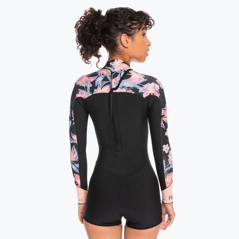 Дамски неопренов костюм за плуване ROXY 2.0 Swell Series BZ Qlock anthracite paradise found s 3