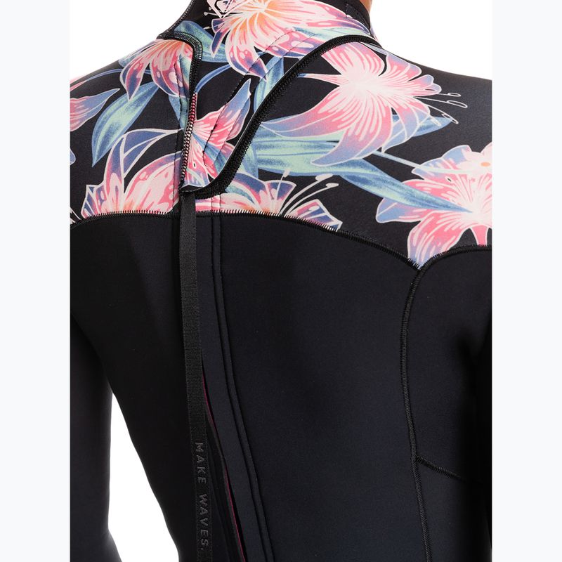 Дамски неопренов костюм за плуване ROXY 2.0 Swell Series BZ Qlock anthracite paradise found s 6