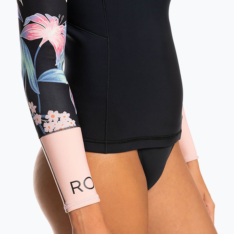 Дамски неопренов костюм за плуване ROXY 1 mm Swell Series anthracite paradise found s 6