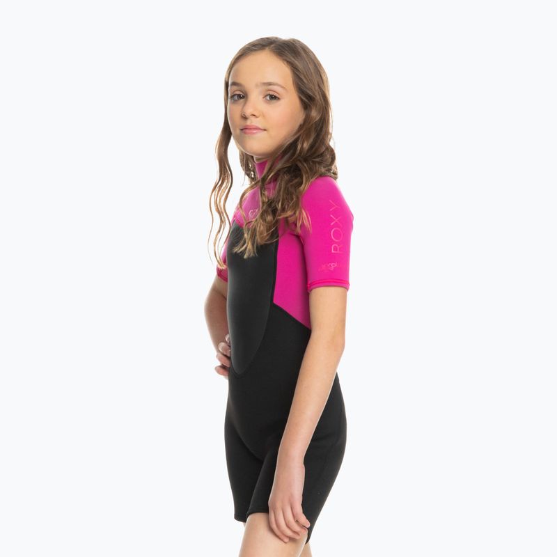 Детски неопренов костюм ROXY 2/2 Prologue Girl BZ SS SP FL festival fuchsia 6