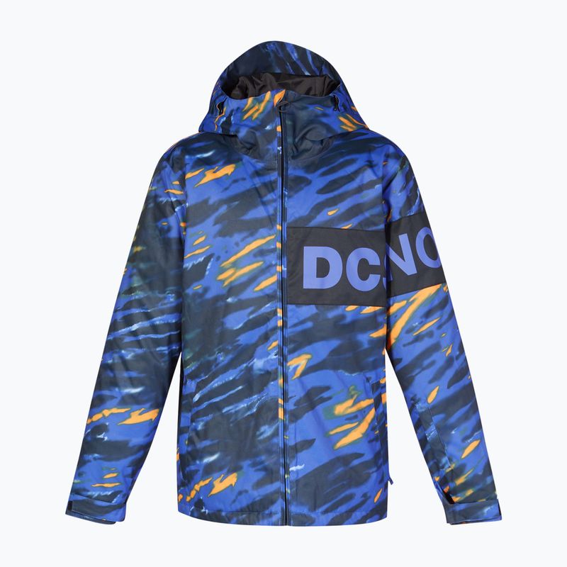 Мъжко яке за сноуборд DC Propaganda angled tie dye royal blue 9