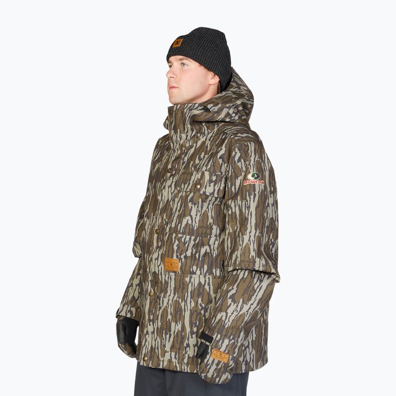 Мъжко яке за сноуборд DC Servo mossy oak original bottomland 3