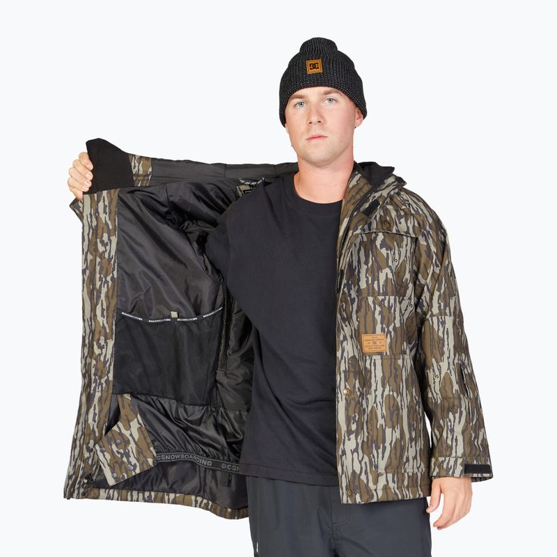 Мъжко яке за сноуборд DC Servo mossy oak original bottomland 7