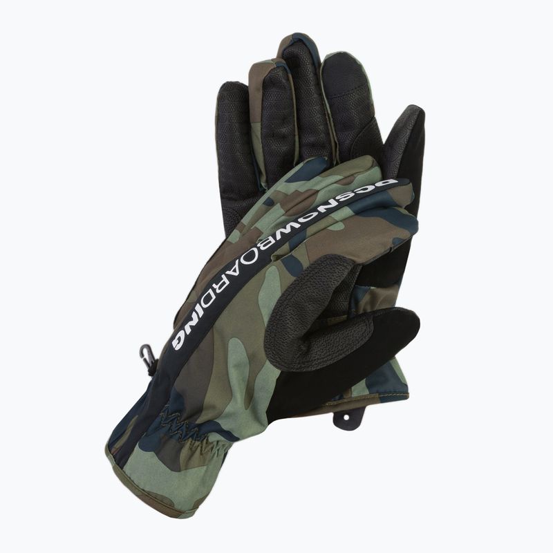 Мъжки ръкавици за сноуборд DC Salute woodland camo green 2