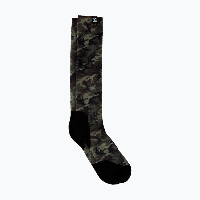Мъжки чорапи за сноуборд DC Summit woodland camo green 4