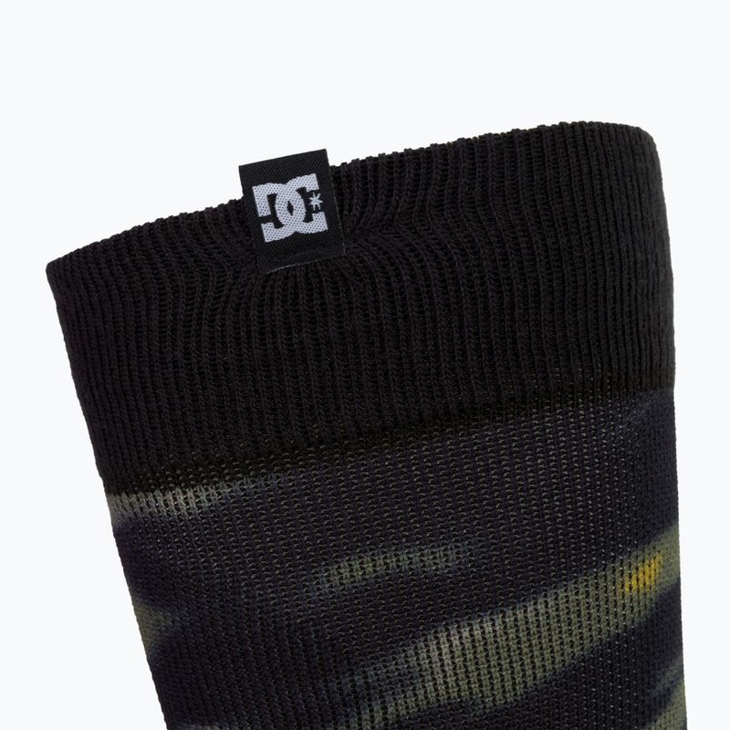 Мъжки чорапи за сноуборд DC Sanctioned angled tie dye ivy green 3