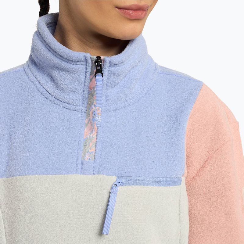 Женски суитшърт за сноуборд ROXY Chloe Kim Layer 2021 heather grey 6