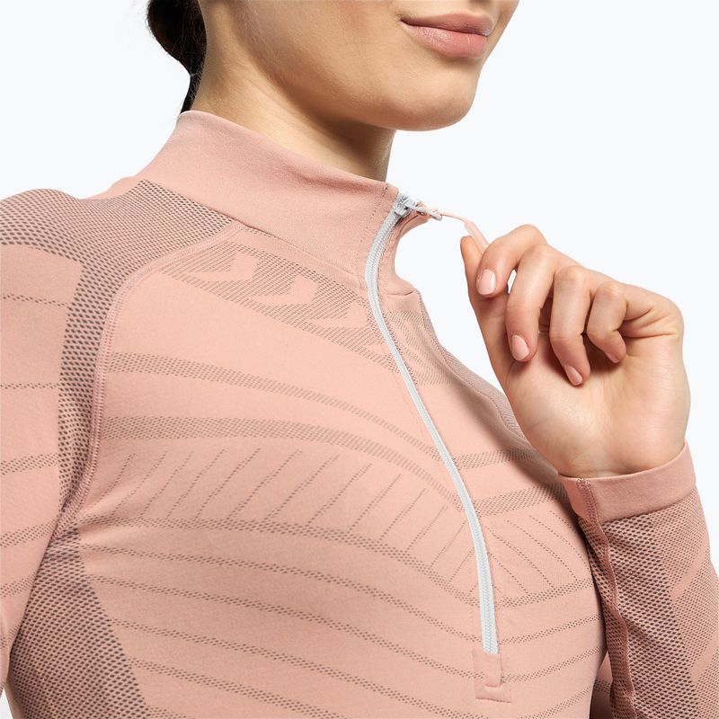 Дамска термоактивна блуза ROXY Base Layer Top Warmlink gray violet 5
