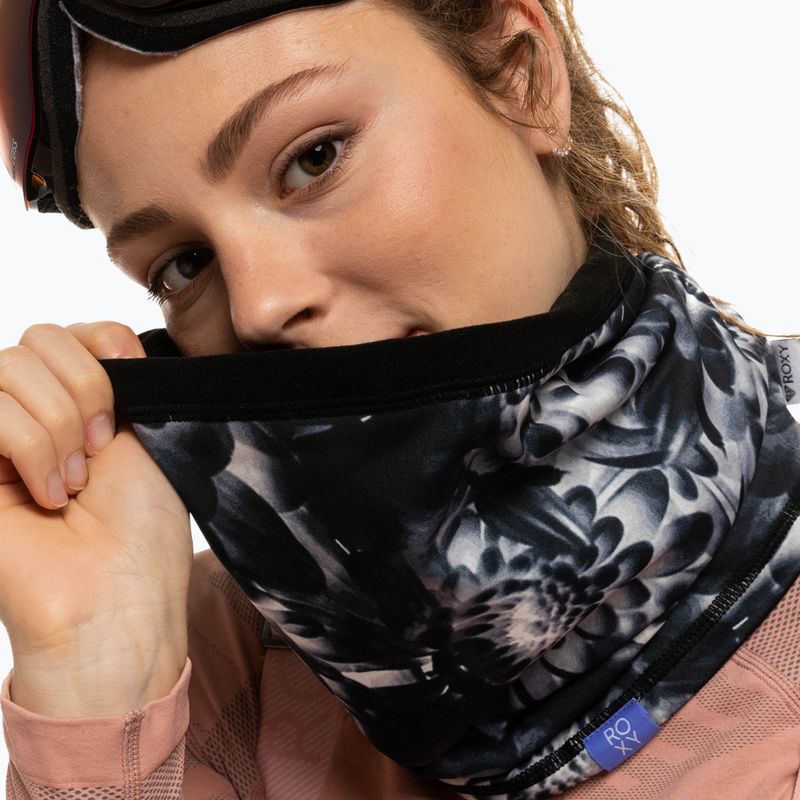 Дамски шнола ROXY Lana Collar 2021 true black future flower 4