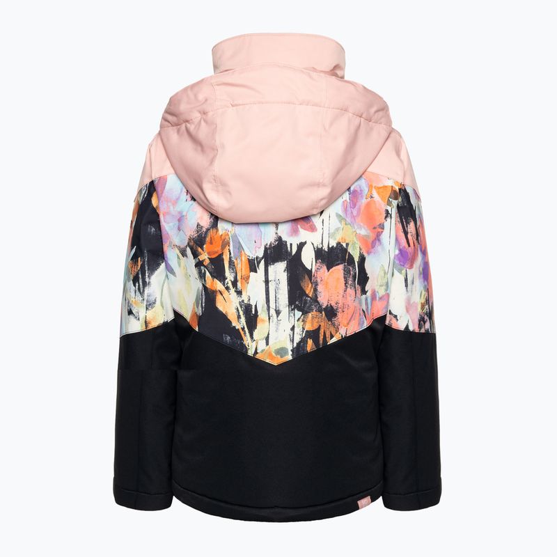 Детско яке за сноуборд ROXY Whist 2021 true black tenderness 2