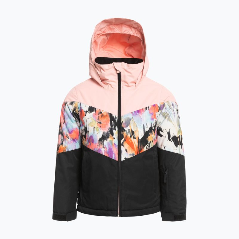 Детско яке за сноуборд ROXY Whist 2021 true black tenderness 5