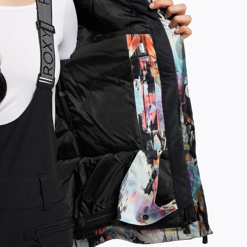 Дамско яке за сноуборд ROXY Jet Ski 2021 true black tenderness 11