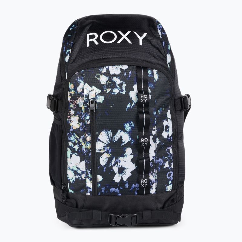 Дамска раница за сноуборд ROXY Tribute 2021 true black black flowers