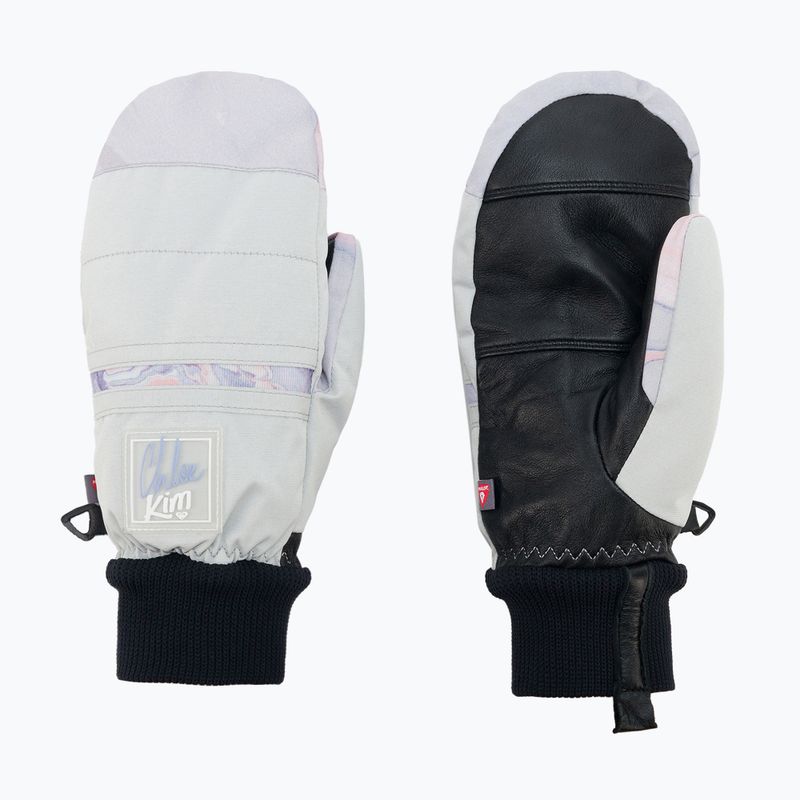 Дамски ръкавици за сноуборд ROXY Chloe Kim 2021 gray violet marble