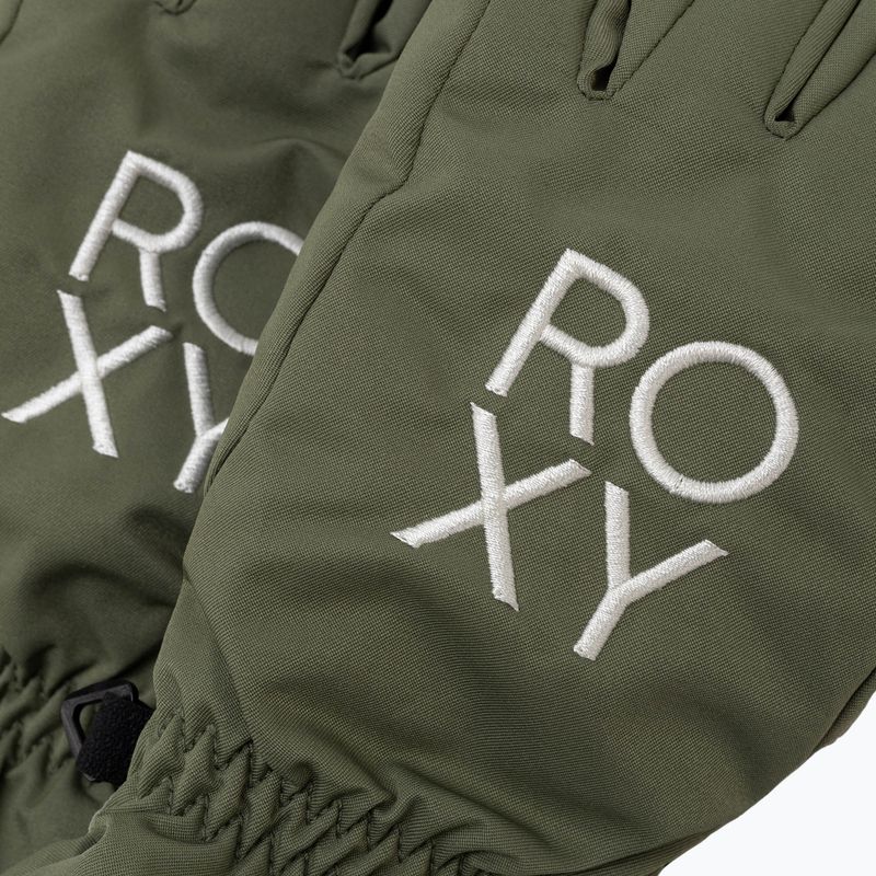 Дамски ръкавици за сноуборд ROXY Freshfields 2021 deep lichen green 4