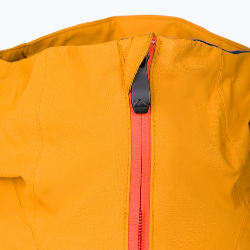 Детско сноуборд яке Quiksilver Kai Jones Ambition buckthorn brown 4