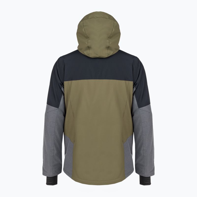 Мъжко яке за сноуборд Quiksilver Mission Plus чернозелено EQYTJ03371 2