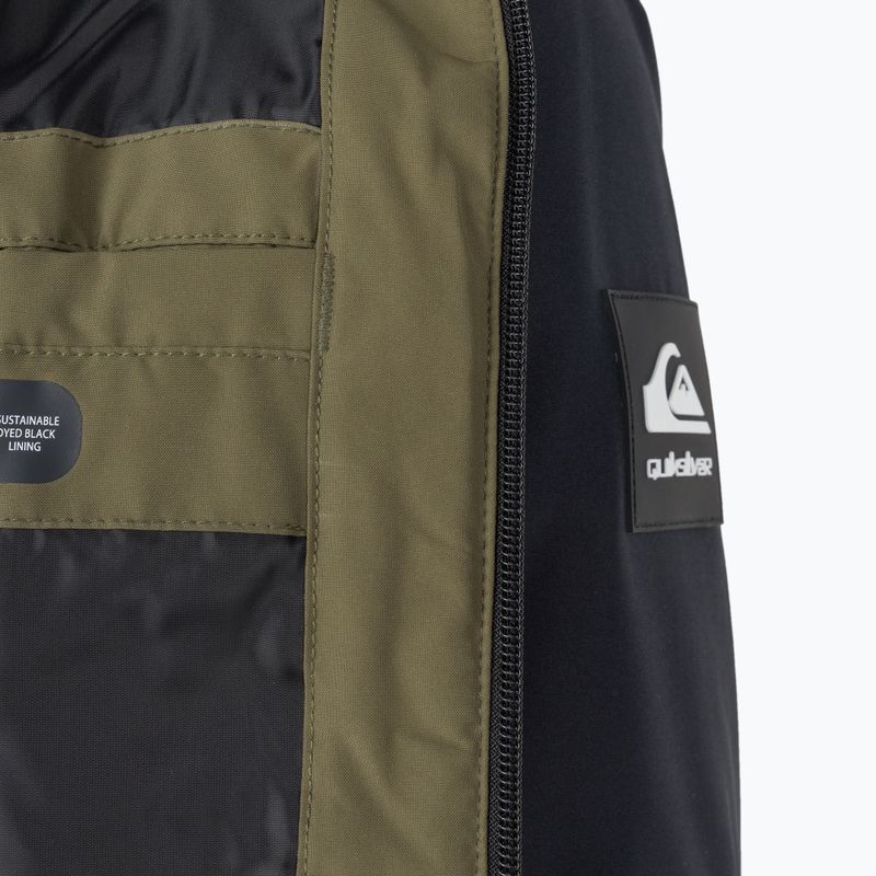 Мъжко яке за сноуборд Quiksilver Mission Plus чернозелено EQYTJ03371 5