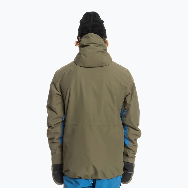 Quiksilver Muldrow мъжко яке за сноуборд зелено EQYTJ03376 3