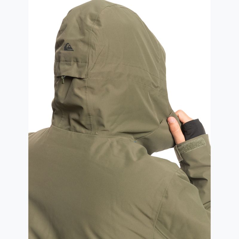 Quiksilver Muldrow мъжко яке за сноуборд зелено EQYTJ03376 11