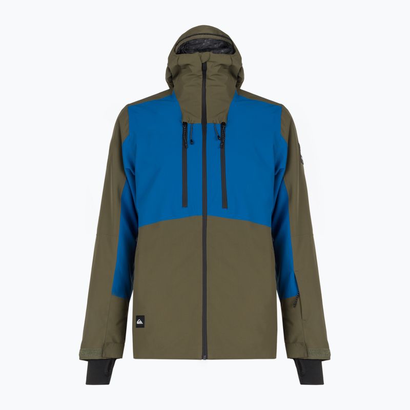 Quiksilver Muldrow мъжко яке за сноуборд зелено EQYTJ03376