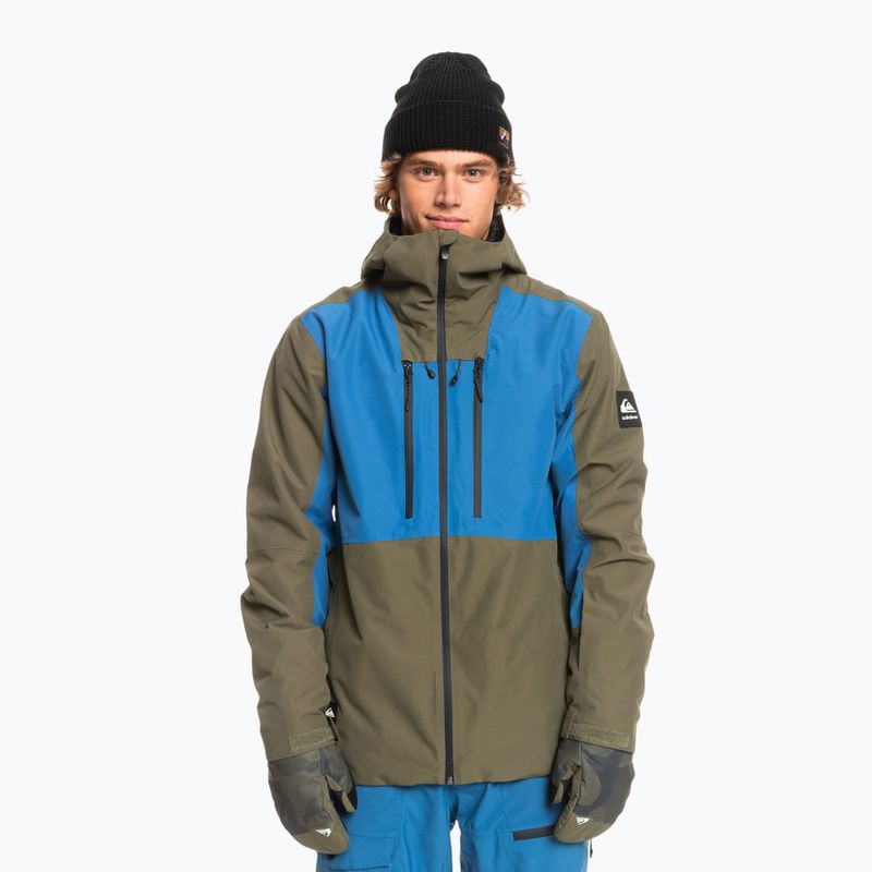 Quiksilver Muldrow мъжко яке за сноуборд зелено EQYTJ03376 6