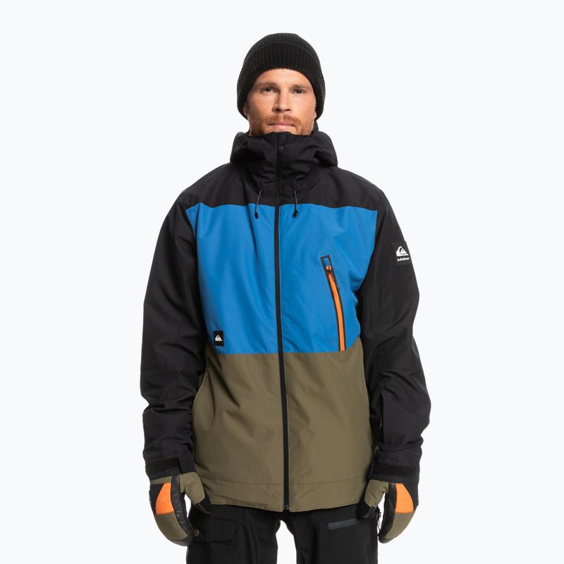 Quiksilver Sycamore мъжко яке за сноуборд черно-синьо EQYTJ03335 5