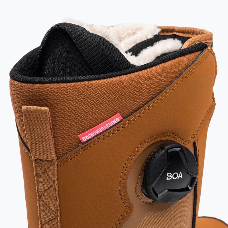 Дамски ботуши за сноуборд DC Lotus choco brown/off white 8