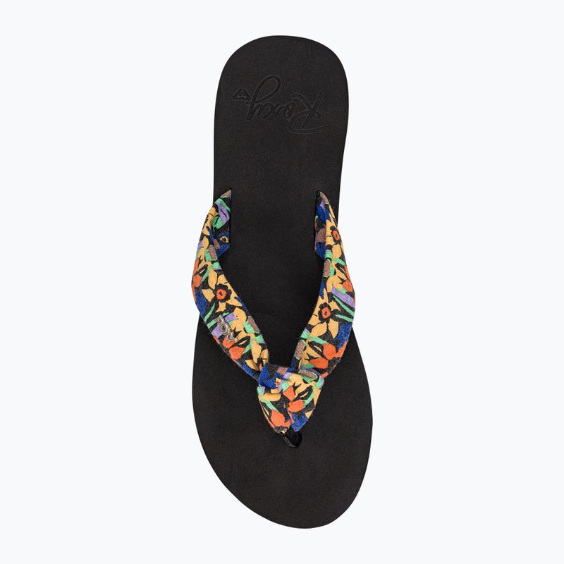 Дамски джапанки ROXY Paia IV 2021 black print 6