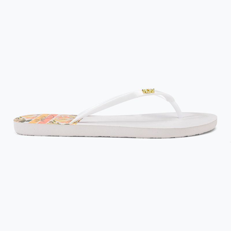 Дамски джапанки ROXY Viva Printed 2021 white 2