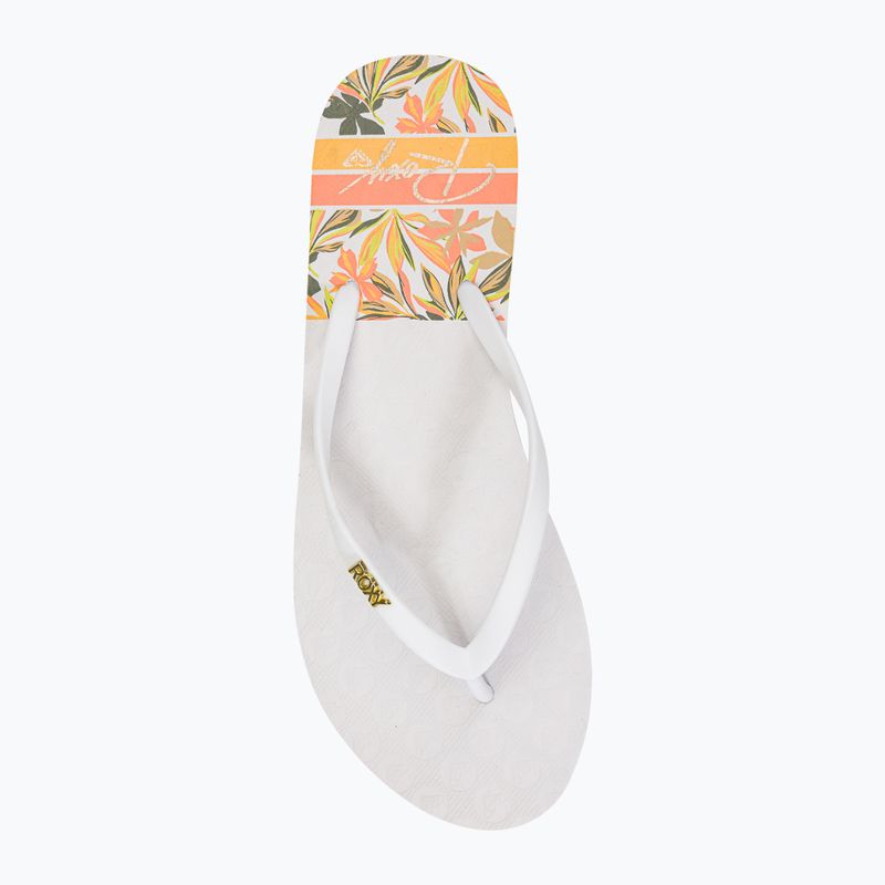 Дамски джапанки ROXY Viva Printed 2021 white 6