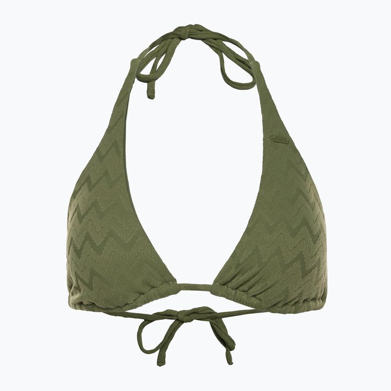 ROXY Current Coolness Удължен триъгълник Горна част на бански костюм loden green