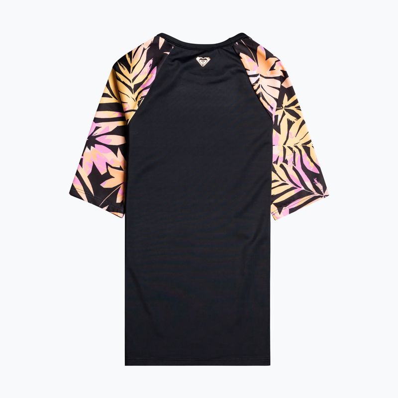 Детска тениска за плуване ROXY Active Joy Lycra 2021 anthracite zebra jungle girl 5
