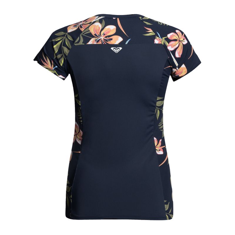 Дамска тениска за плуване ROXY Printed 2021 mood indigo tropical depht 2