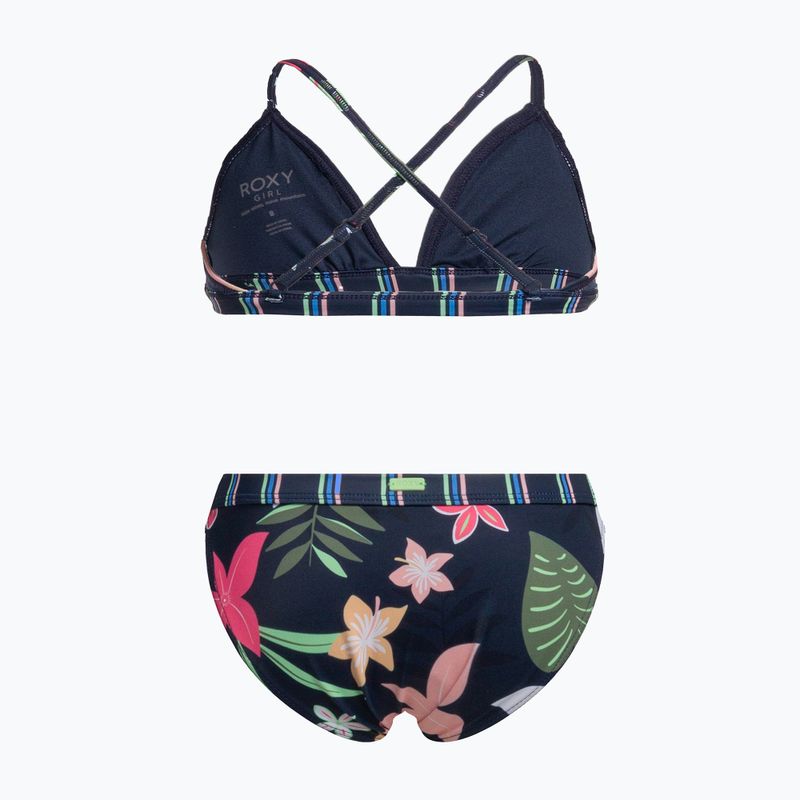 Детски бански костюм от две части ROXY Vacay For Life Athletic Set 2021 mood indigo alma swim 2