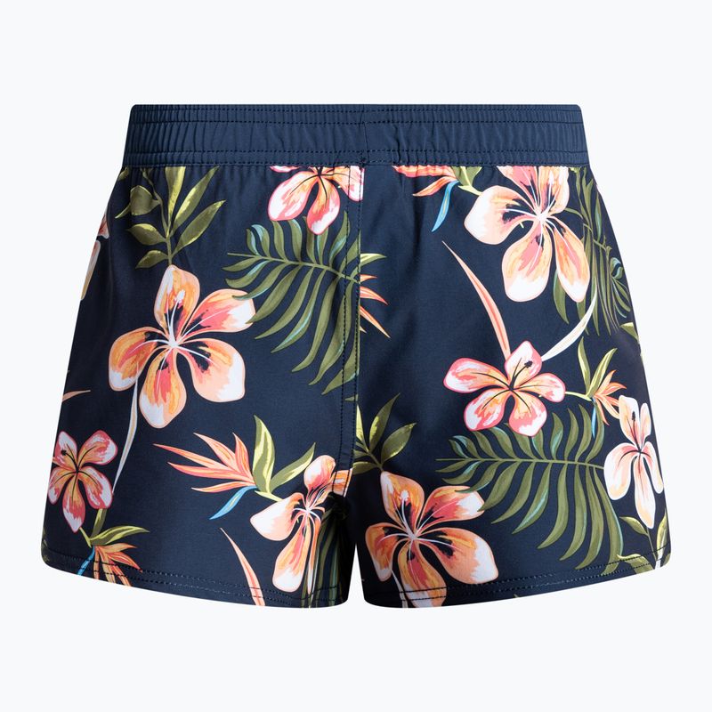 Дамски къси панталони за плуване ROXY Into The Sun Printed 2" 2021 mood indigo tropical depht 2