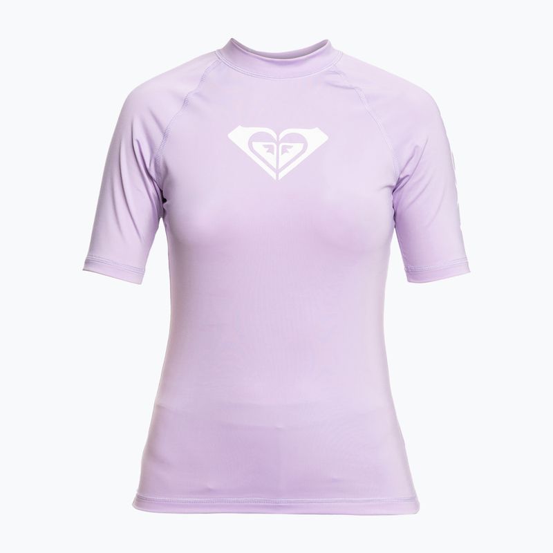 Дамска тениска за плуване ROXY Whole Hearted 2021 purple rose 6