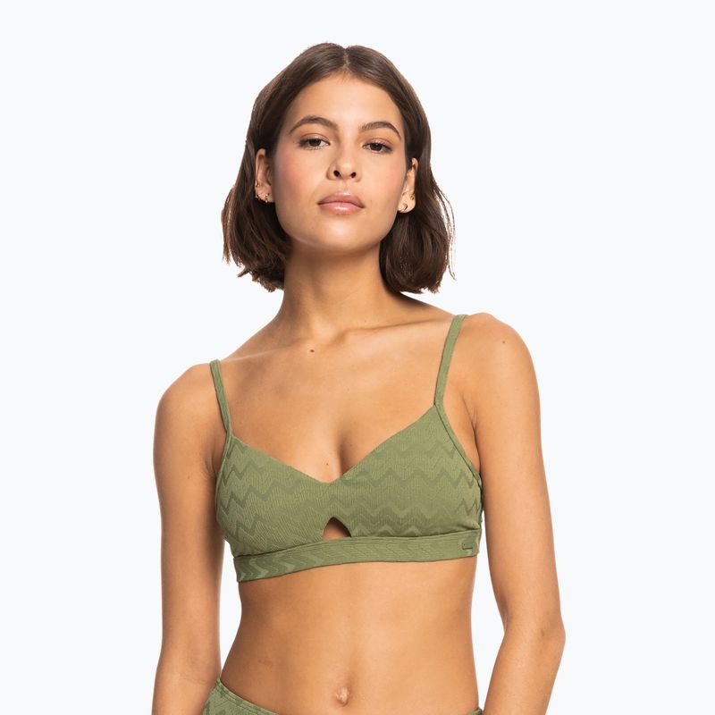 ROXY Current Coolness Bralette горнище на бански Loden green 4