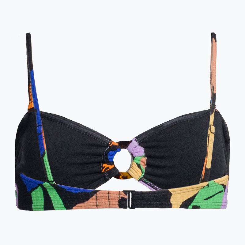 ROXY Color Jam Bandeau горнище на бански антрацит flower jammin 2