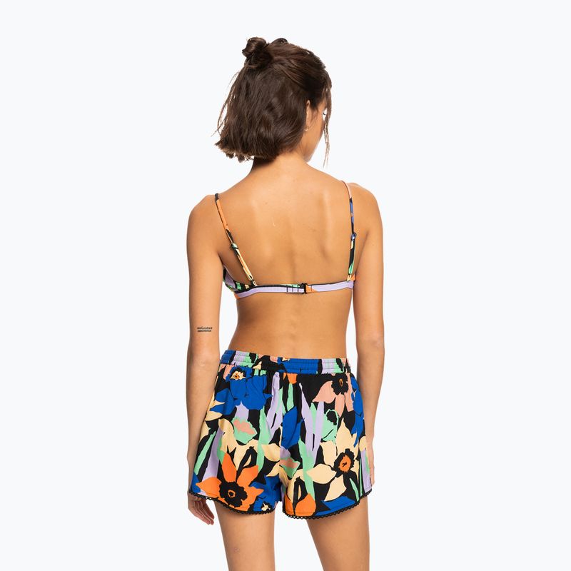 Дамски къси панталони за плуване ROXY Salty Tan 2021 anthracite flower jammin 3