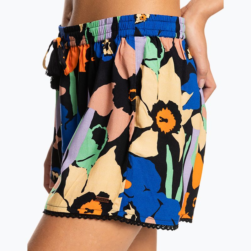 Дамски къси панталони за плуване ROXY Salty Tan 2021 anthracite flower jammin 4
