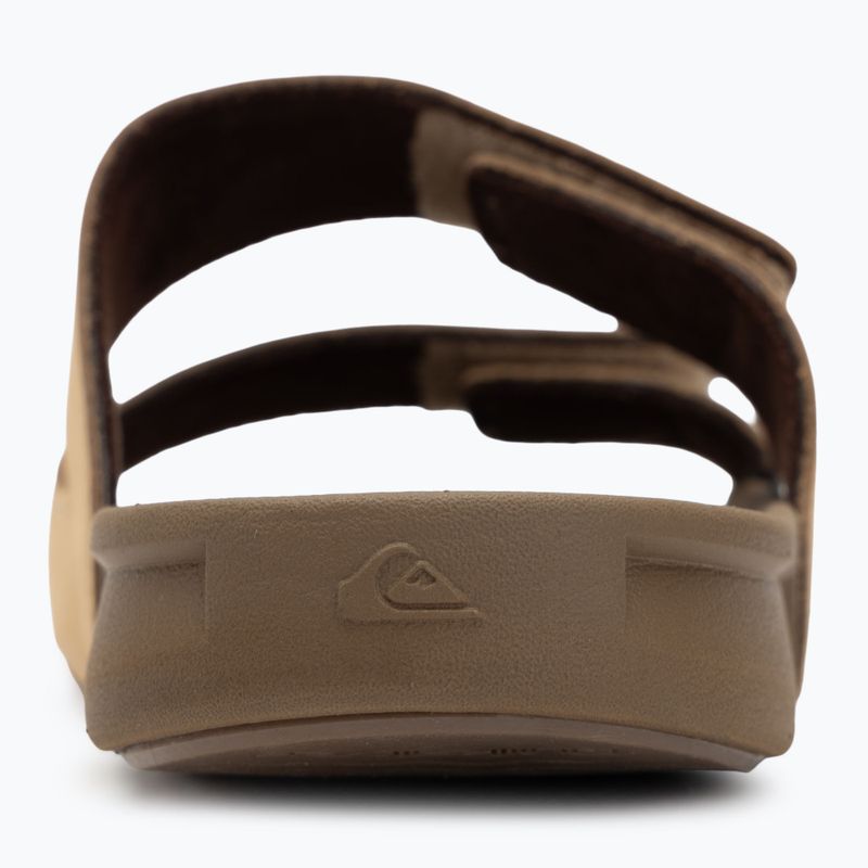 Quiksilver мъжки джапанки Rivi Leather Double Adjust tan 1 6