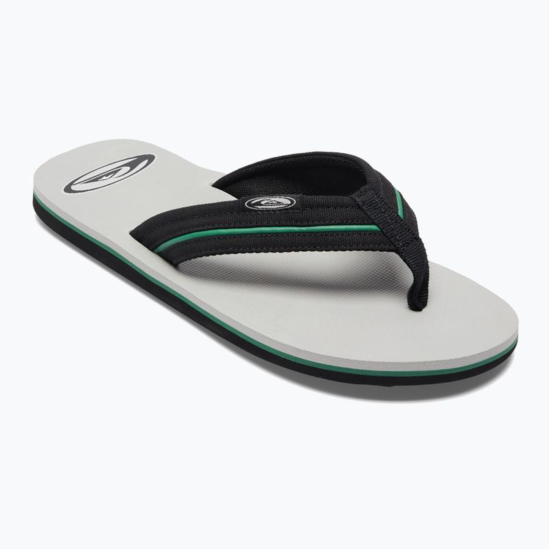 Мъжки джапанки Quiksilver Molokai Layback Saturn в бяло и черно AQYL101319 9