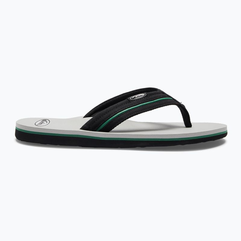 Мъжки джапанки Quiksilver Molokai Layback Saturn в бяло и черно AQYL101319 10