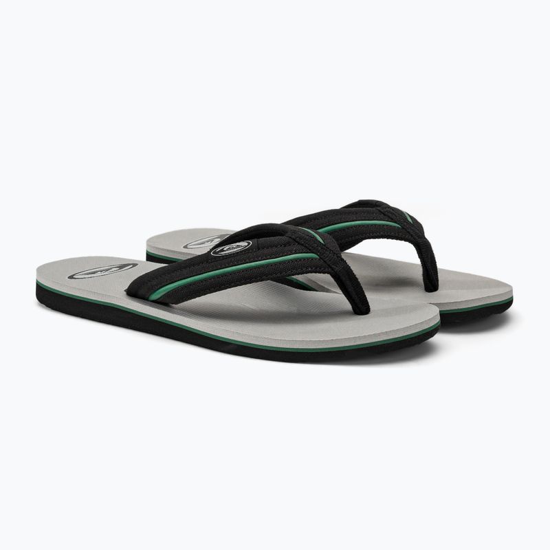 Мъжки джапанки Quiksilver Molokai Layback Saturn в бяло и черно AQYL101319 4