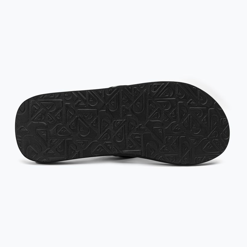 Мъжки джапанки Quiksilver Molokai Layback Saturn в бяло и черно AQYL101319 5