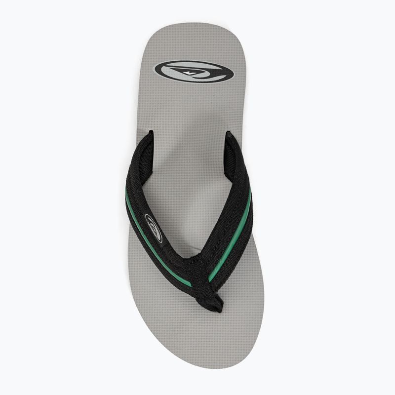 Мъжки джапанки Quiksilver Molokai Layback Saturn в бяло и черно AQYL101319 6